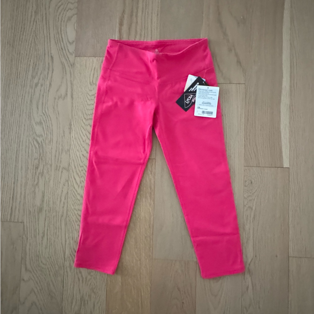 Athleta women’s size XS Pink cropped Leggings